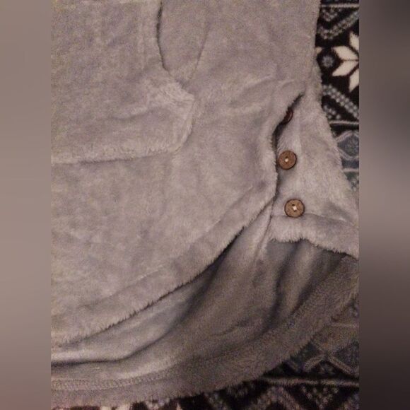 Brand New Cute Cat Print Thermal Hoodie with Kangaroo Pocket - Size M - Picture 4 of 5